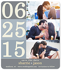 "Together Forever
" Save the Date Magnet